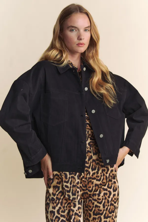 wholesale WOVEN BUTTON DOWN JACKET hersmine