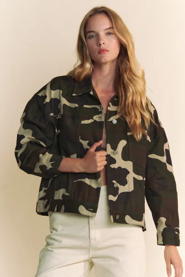 wholesale CAMOUFLAGE JACKET hersmine